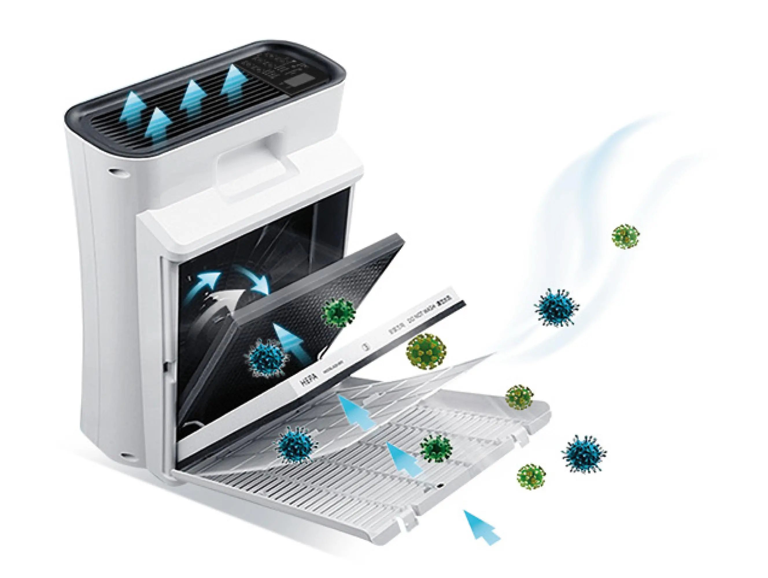 Oczyszczacz powietrza TCL TKJ400F Jonizacja Nawilżanie powietrza