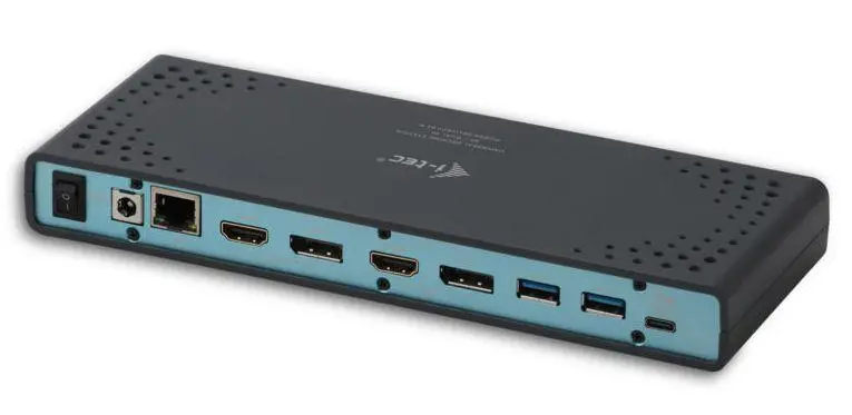 Stacja dokująca i-Tec USB-C/Thunderbolt3 CADUA4KDOCKPDL Czarny