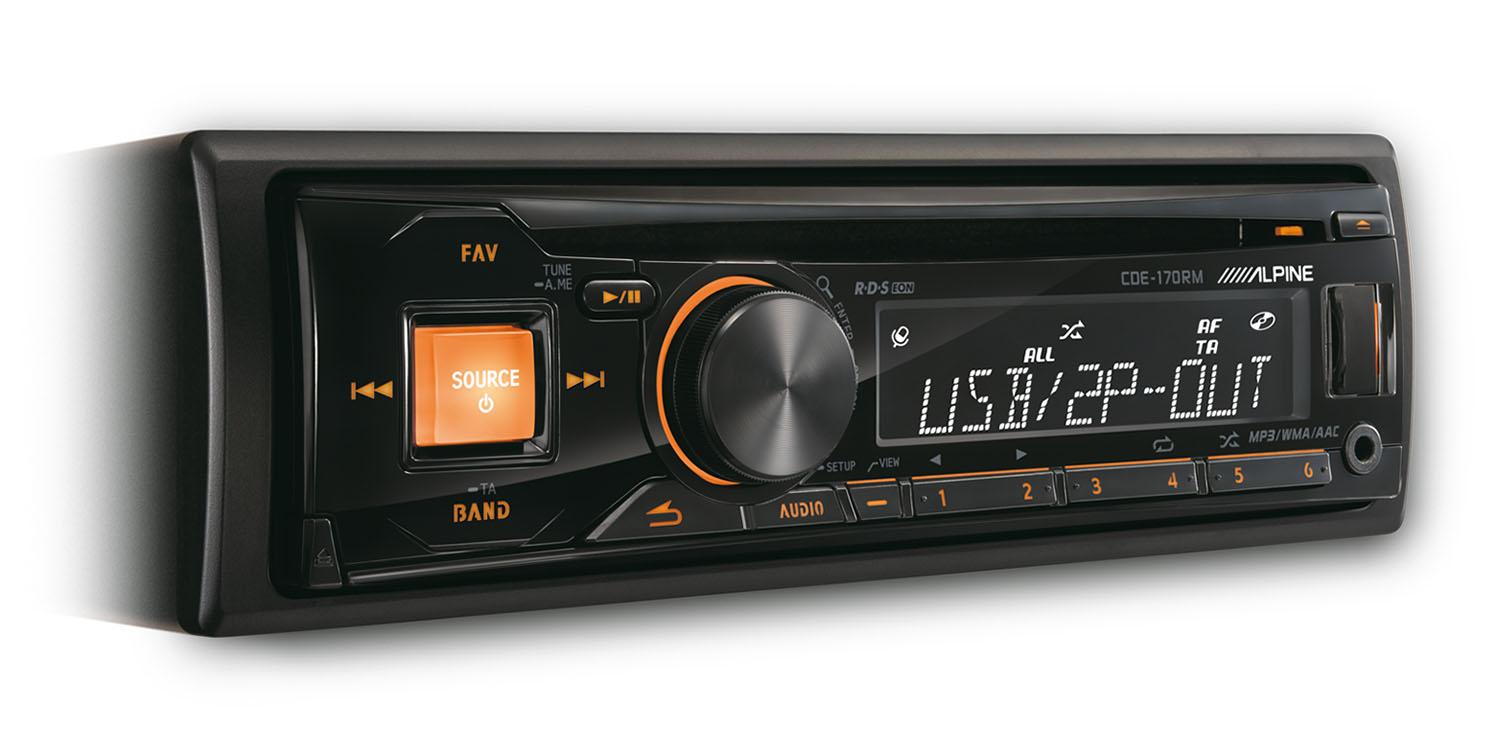 Radioodtwarzacz samochodowy Alpine CDE-170RM