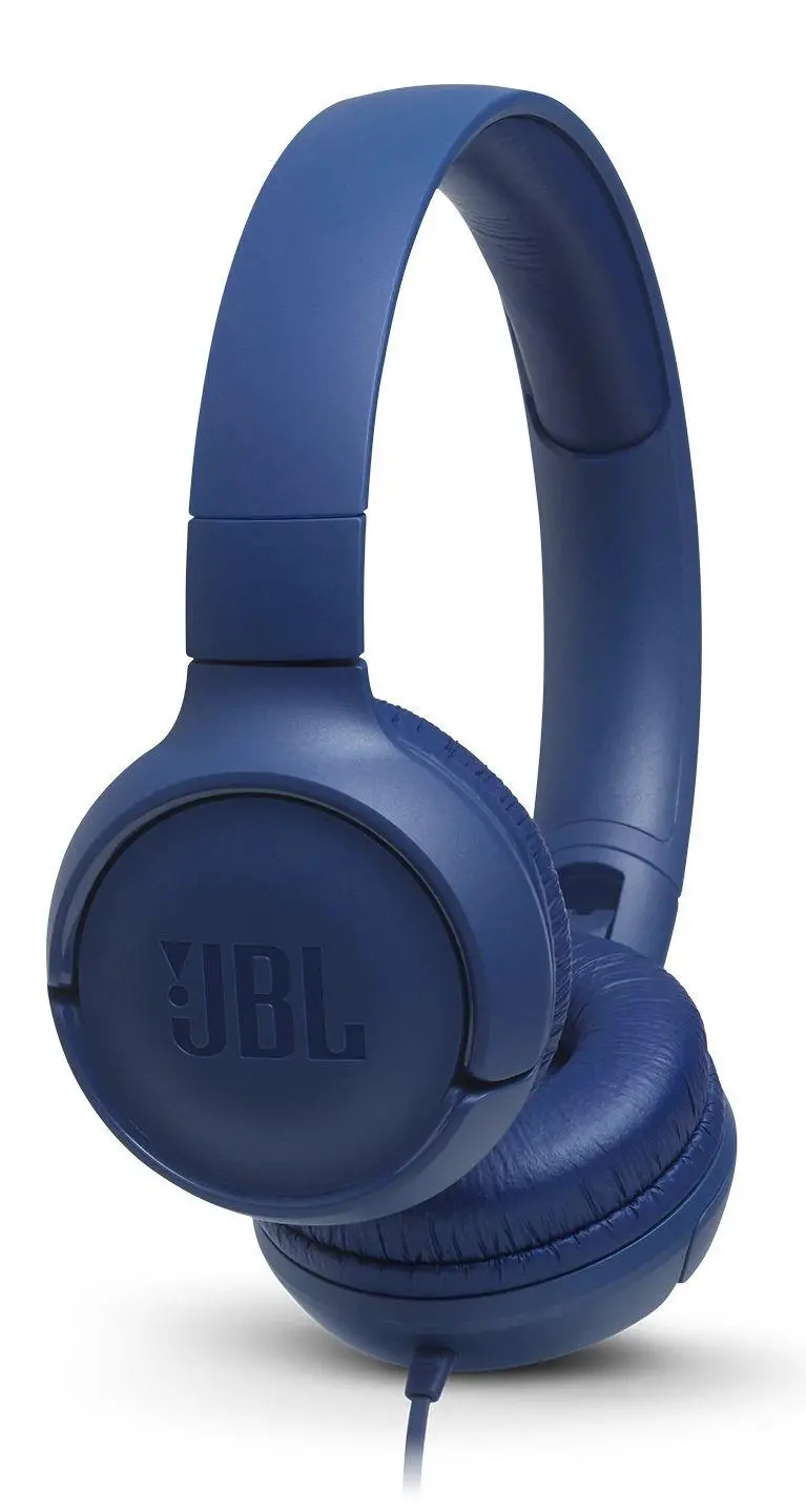 Słuchawki przewodowe JBL Tune 500 Nauszne Mikrofon Niebieski