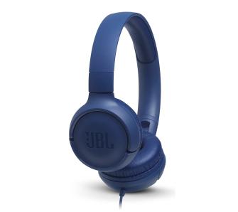 Słuchawki przewodowe JBL Tune 500 Nauszne Mikrofon Niebieski