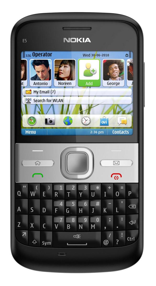 Nokia E5 (czarny)