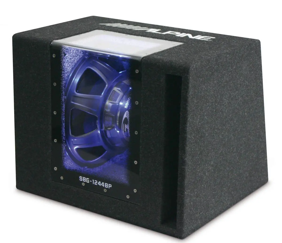 Subwoofer samochodowy Alpine SBG-1244BP