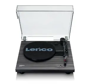 Lenco LS-10BK Półautomatyczny Napęd paskowy Czarny - Kup na Raty - RRSO 0%