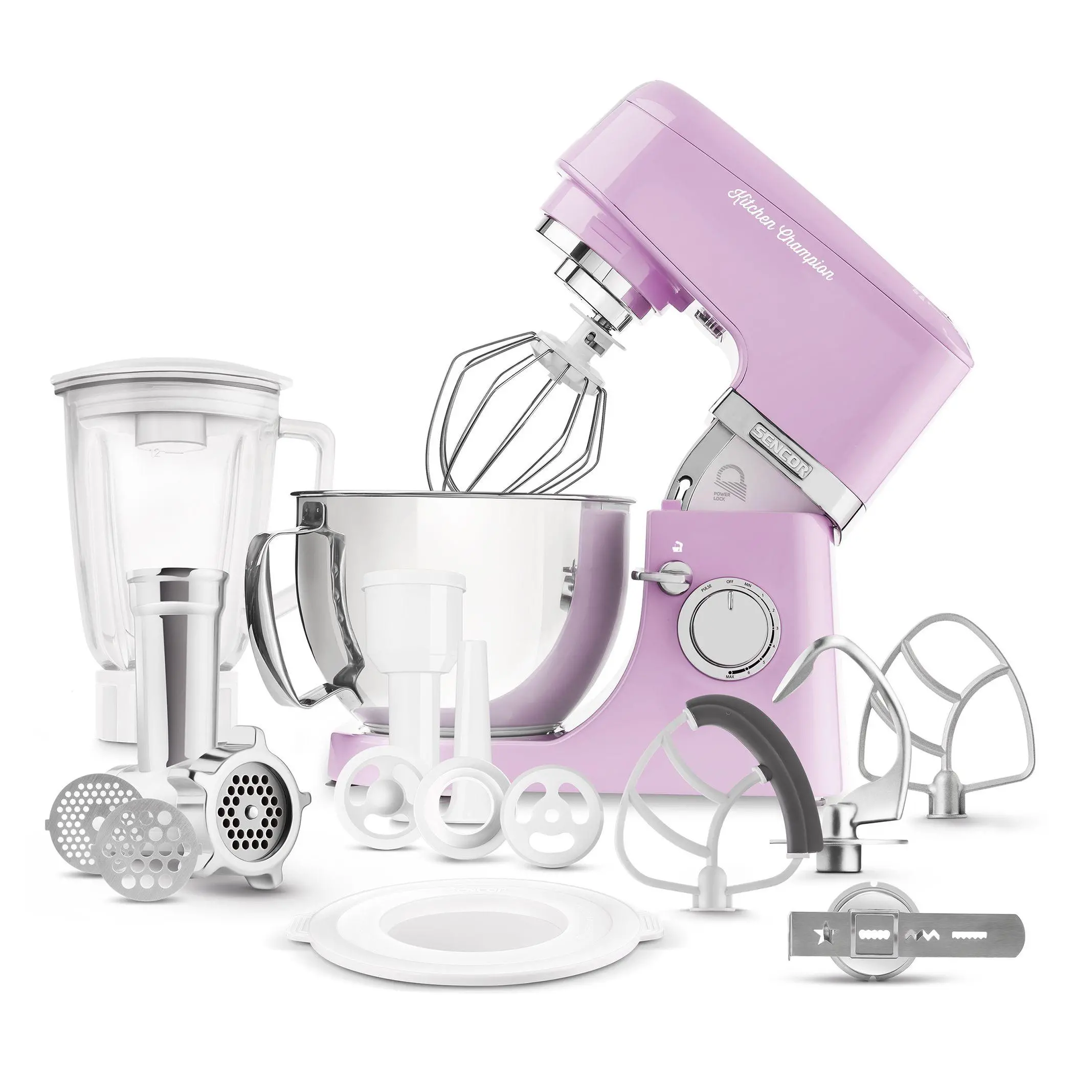 Robot planetarny Sencor STM 6358RS 1000W Maszynka do mielenia Blender kielichowy