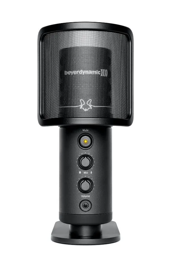 Mikrofon Beyerdynamic Fox USB Studio Microphone 727903 Przewodowy Pojemnościowy Czarny