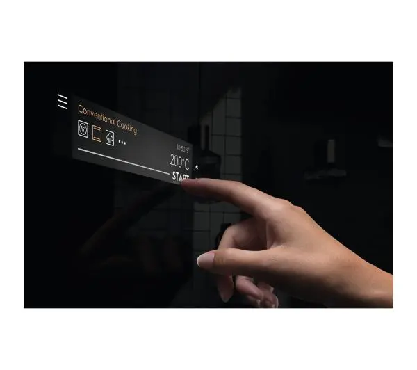 Electrolux 900 SteamPro EOA9S31CX Termoobieg Termosonda Zdalne sterowanie Czarno-stalowy - Kup na Raty - RRSO 0%