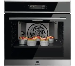 Electrolux 900 SteamPro EOA9S31CX Termoobieg Termosonda Zdalne sterowanie Czarno-stalowy - Kup na Raty - RRSO 0%