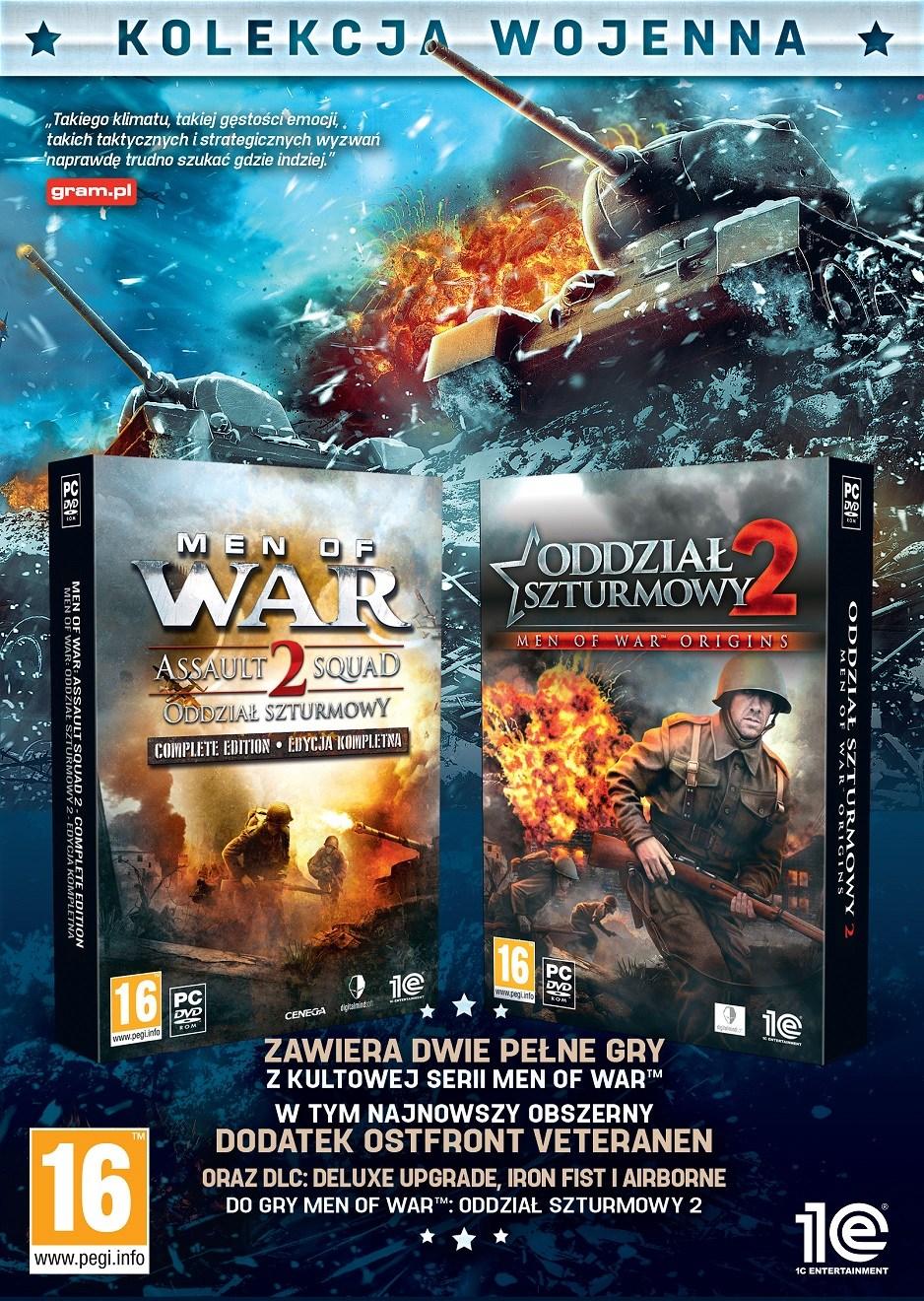 Men of War: Oddział Szturmowy 2 Kolekcja Wojenna Gra na PC