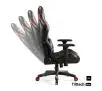 Fotel Diablo Chairs X-Ray 2.0 King Size Gamingowy do 160kg Skóra ECO Czarno-czerwony