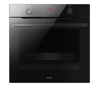 Amica ED37618B X-Type Termoobieg Czarny - Kup na Raty - RRSO 0%