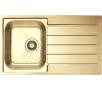 Zlewozmywak Alveus Monarch Line 20 - złoty - stalowy - wpuszczany w blat - ociekacz