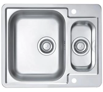 Zlewozmywak Alveus Line Maxim 50 1085957 Stalowy Satyna