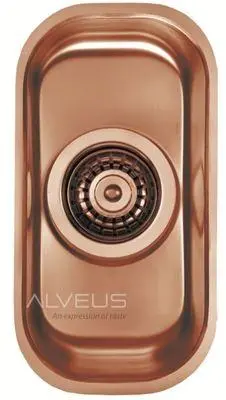 Zlewozmywak Alveus Monarch Variant 110 1114241 Stalowy Miedź