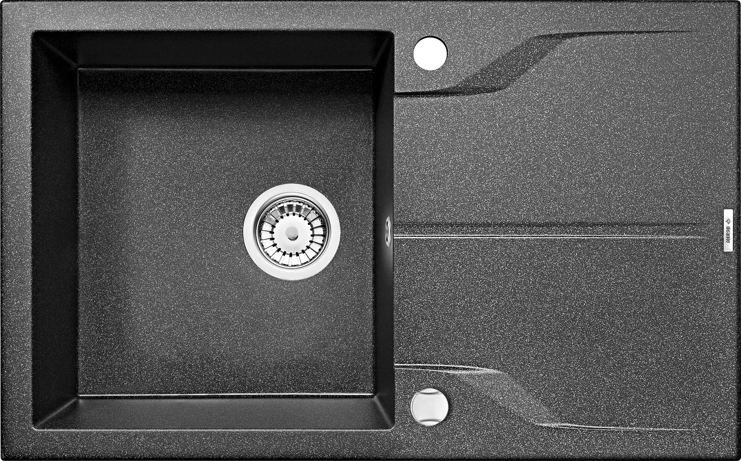 Zlewozmywak Deante Andante ZQN 2113 Granitowy Grafitowy