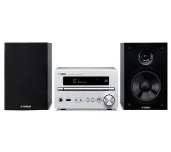 Wieża Yamaha PianoCraft MCR-B270D 40W Bluetooth Radio FM, DAB+ Srebrny