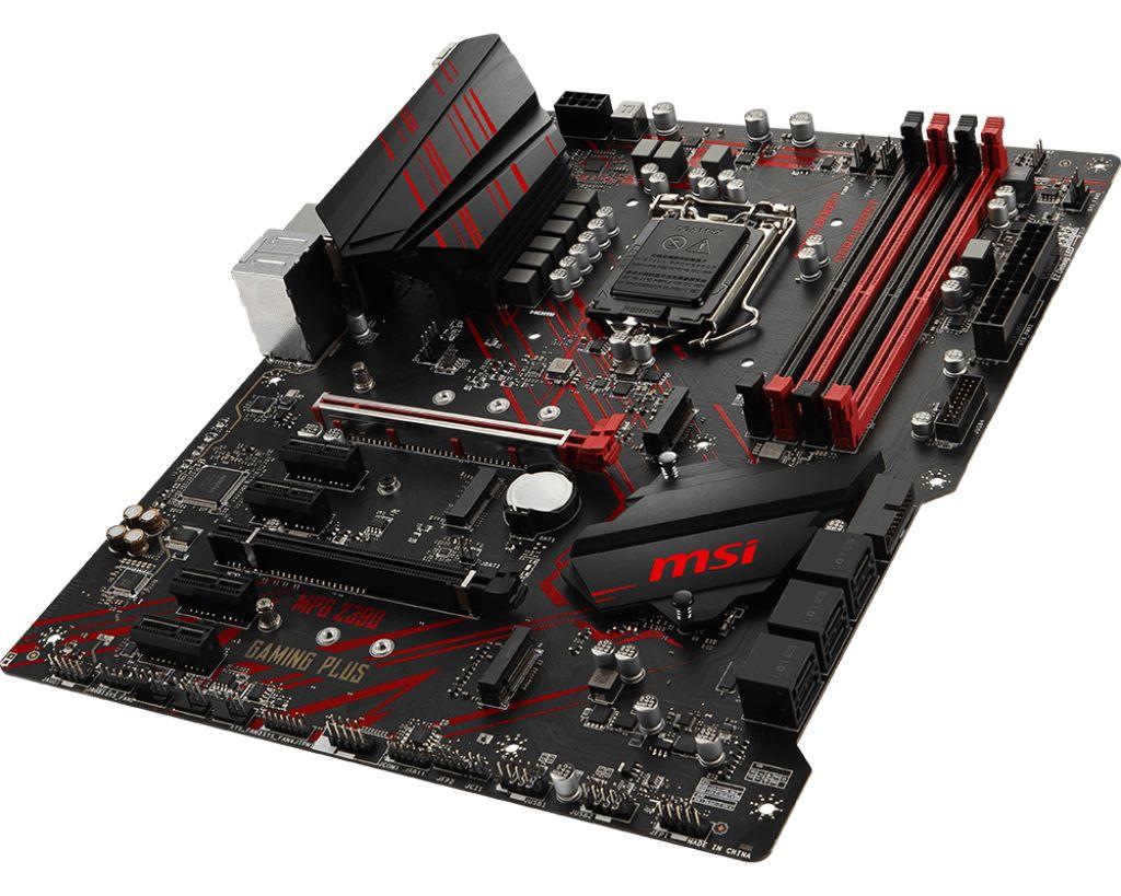マザーボード MSI MPG Z390 GAMING PLUS + i5-9600K MSI MPG Z390 Gaming Plus Mainboard + Intel i5-9600K CPU