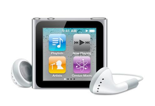 Odtwarzacz Apple iPod nano 6gen 16GB (srebrny)