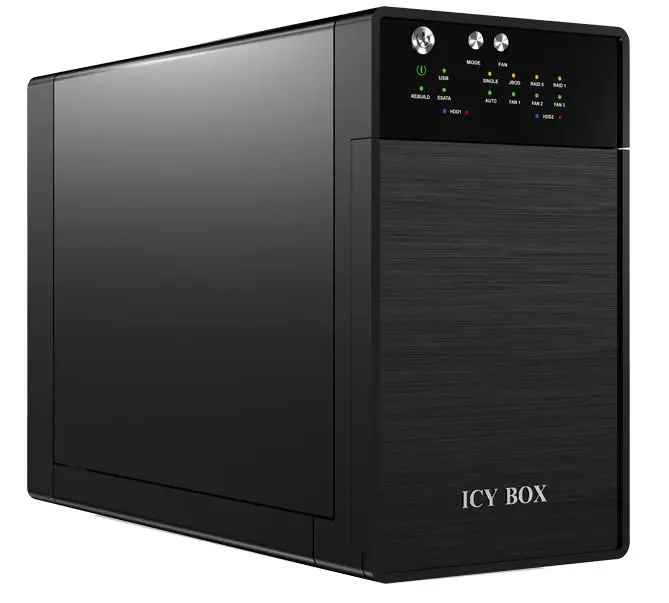 Obudowa ICY BOX IB-RD3620SU3 Czarny