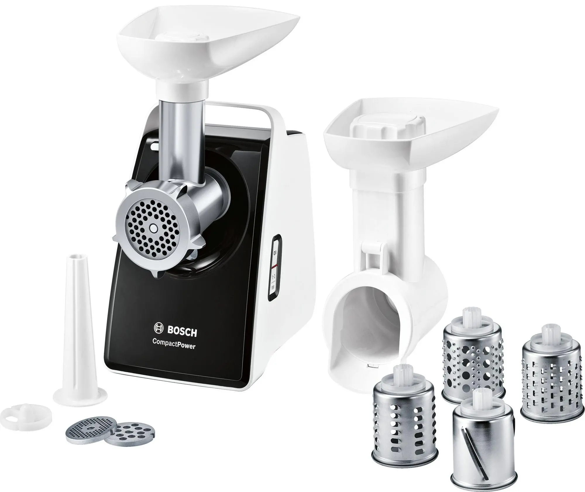 Maszynka do mięsa Bosch MFW3X14B CompactPower 2000W 3 sitka Szatkownica