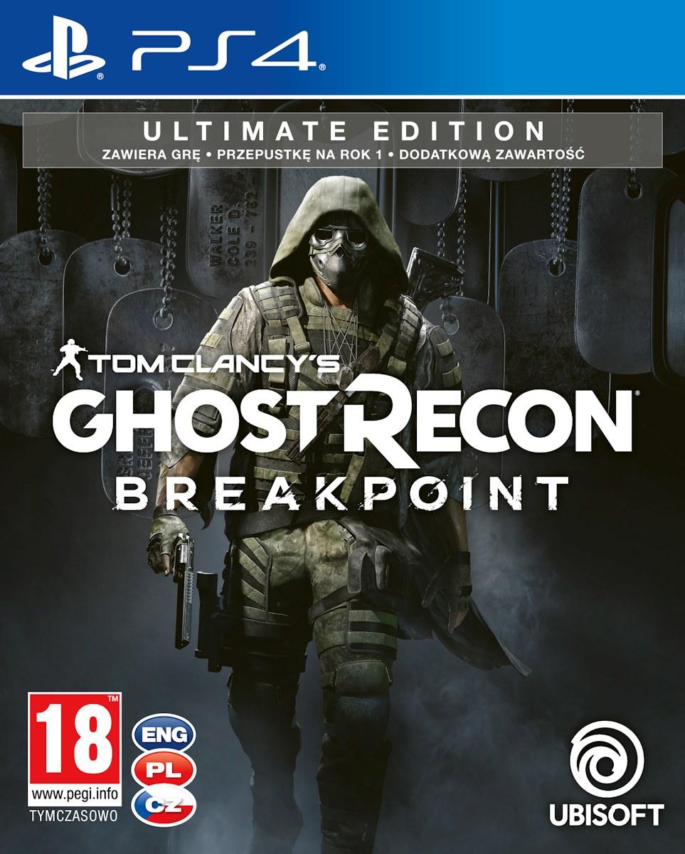 Tom Clancy's Ghost Recon Breakpoint - Edycja Ultimate Gra na PS4 (Kompatybilna z PS5)