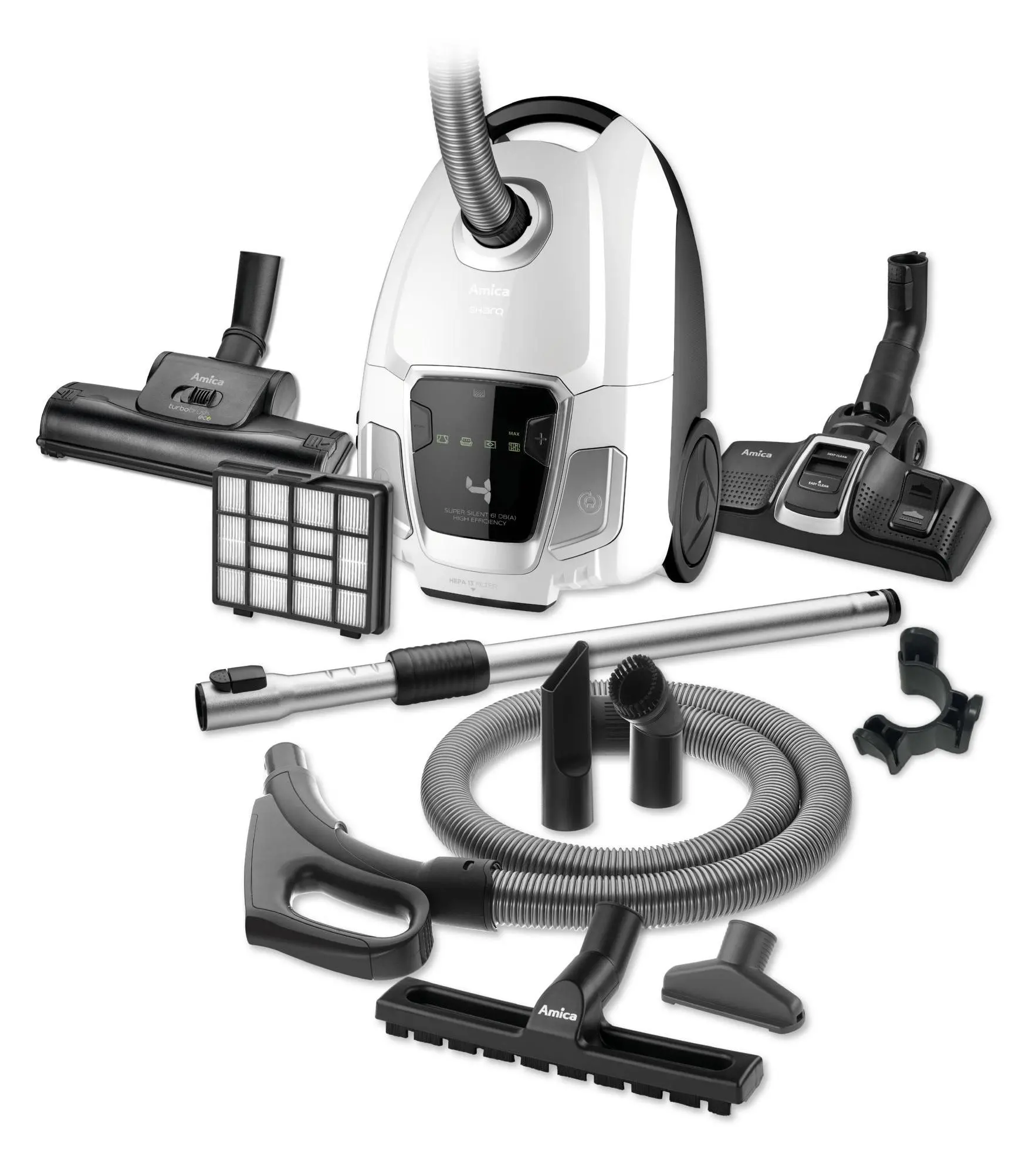 Odkurzacz Amica VM 7011 Sharq 720W Turboszczotka Szczotka do parkietów