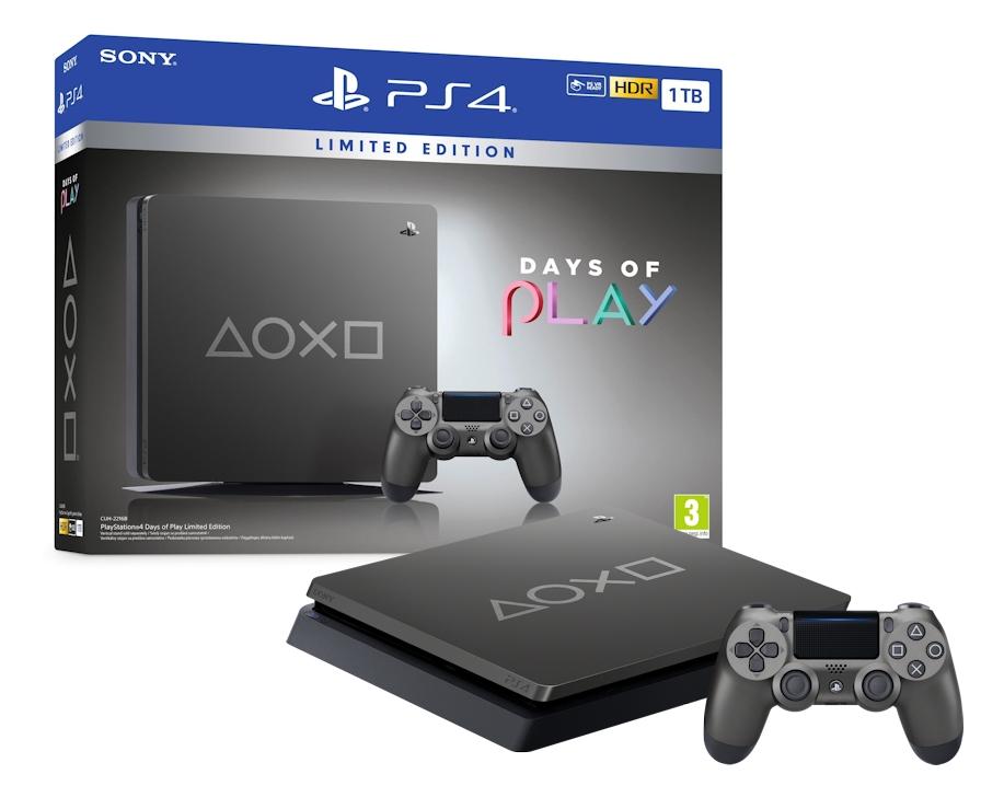 PlayStation4 - 新品 PS4 Days of Play Limited Edition 1TB Sony PlayStation 4 Slim 1TB Days of Play - Edycja Limitowana