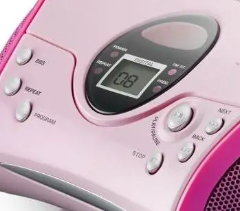 фото Магнитола Lenco SCD-24 PINK 1