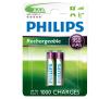 Akumulatorki Philips Rechargeables AAA 950 mAh (2 szt.)