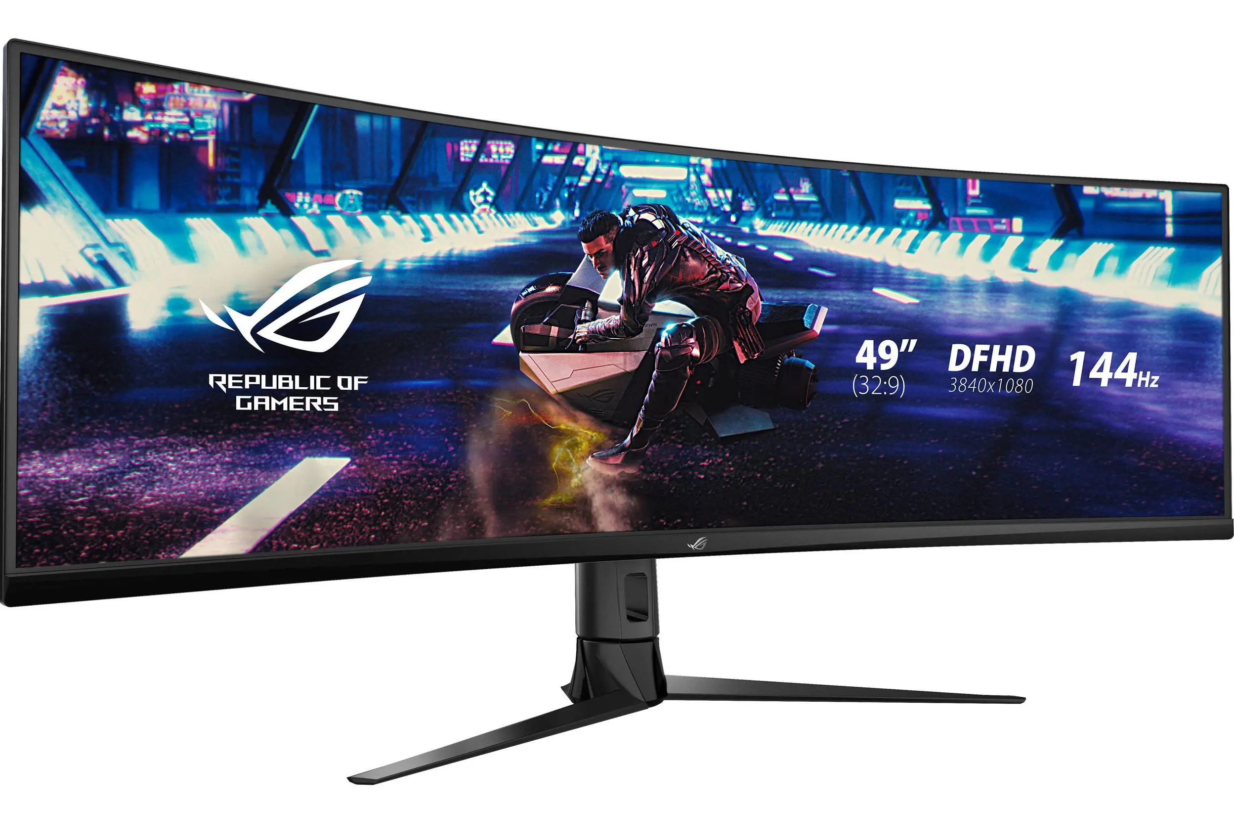 ASUS ROG XG49VQ 49インチ 144Hz DFHD 修理済未使用 Monitor ASUS ROG Strix XG49VQ 49