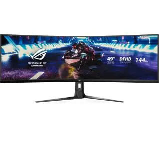 ASUS ROG Strix XG49VQ 49" 3840x1080 VA 144Hz 4ms Zakrzywiony Gamingowy - Kup na Raty - RRSO 0%
