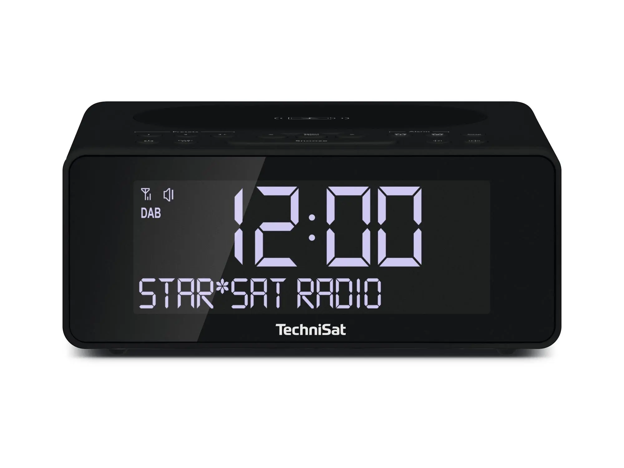 Radiobudzik TechniSat DigitRadio 52 Czarny