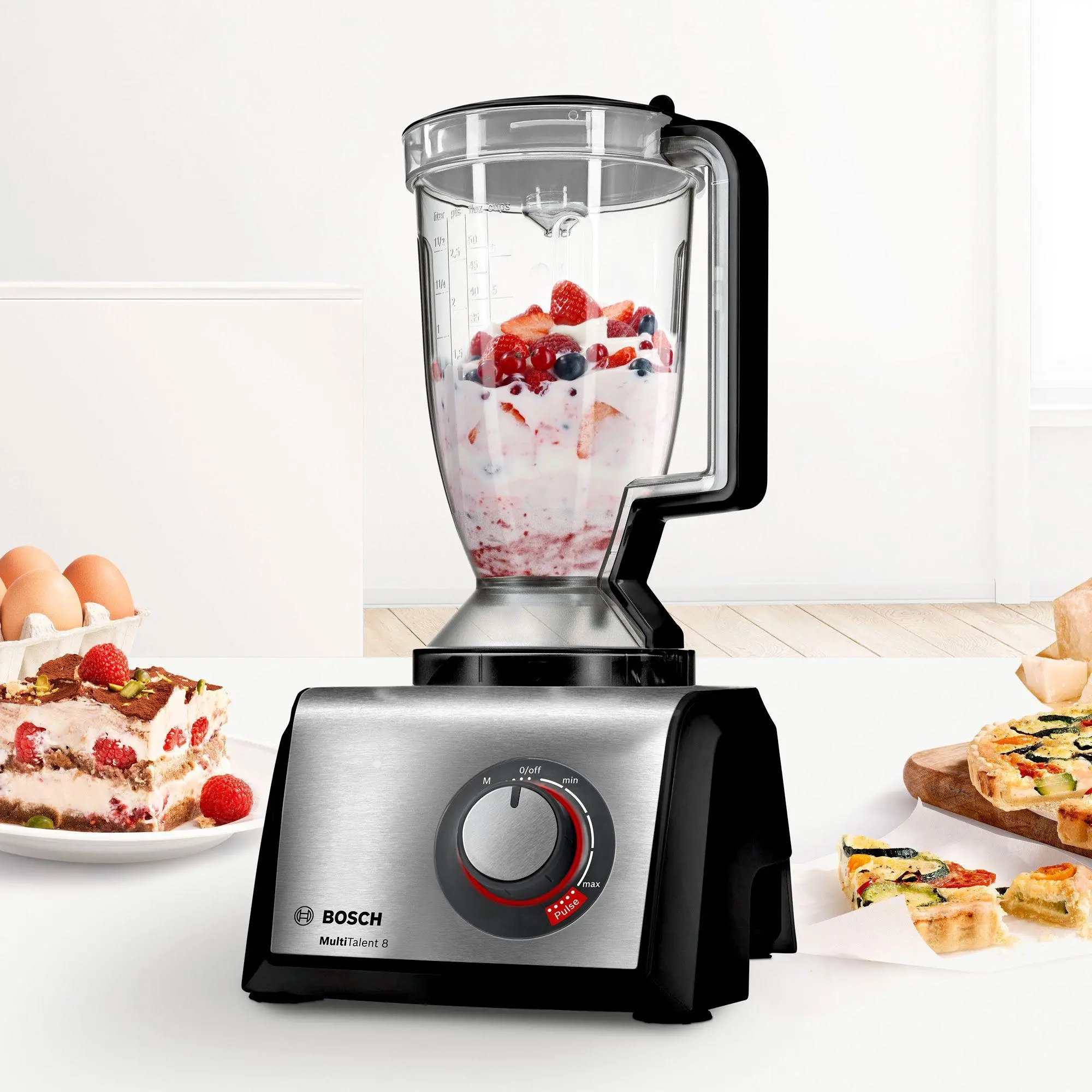 Robot kuchenny Bosch MC812M844 Z tarczą do frytek Młynkiem do ziaren