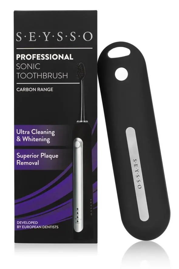 Szczoteczka soniczna SEYSSO Carbon Professional