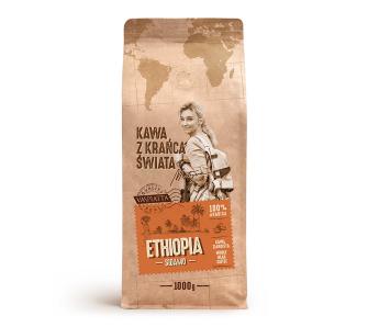 Kawa ziarnista Kawa z Krańca Świata Ethiopia Sidamo 1kg