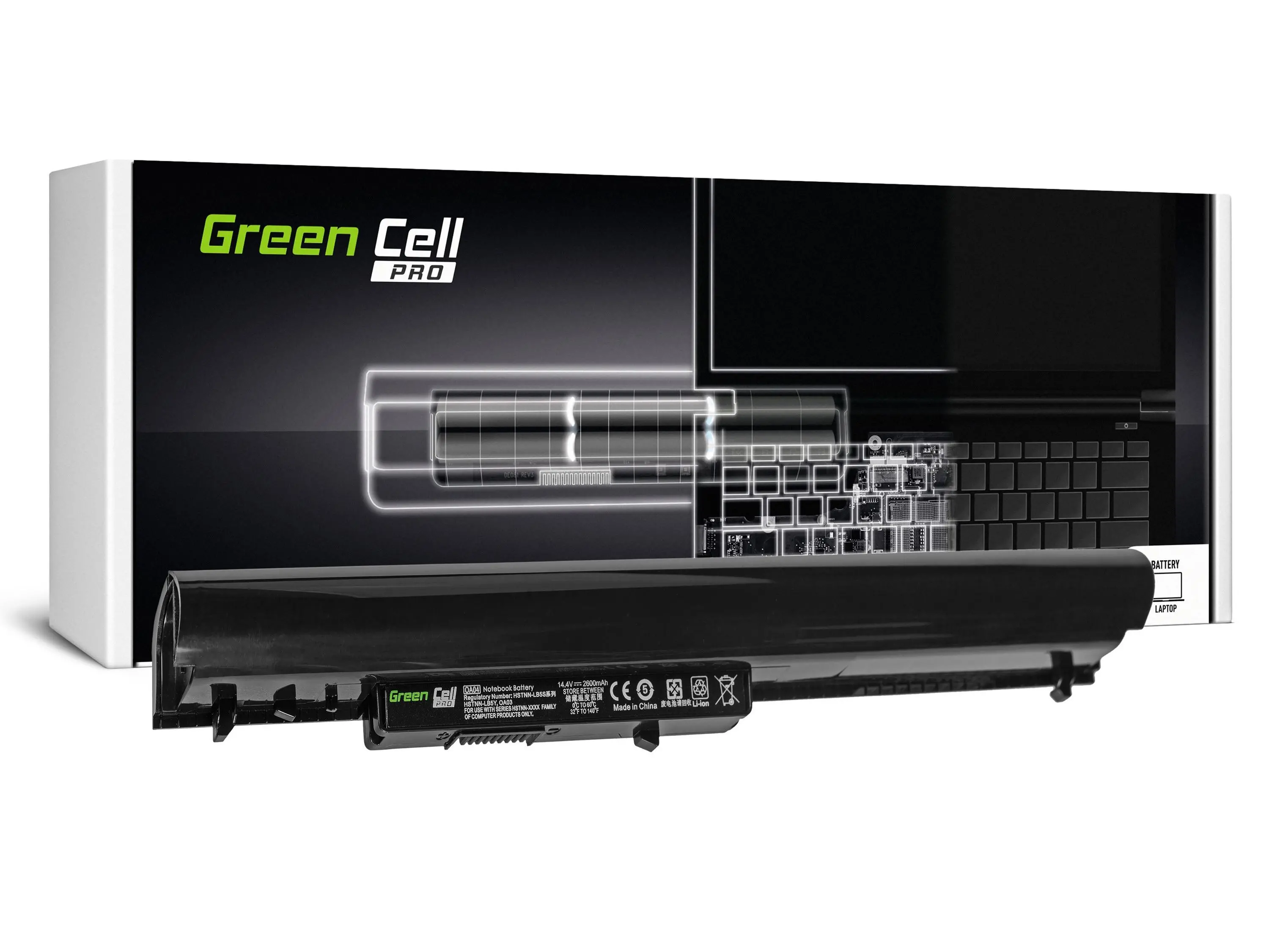 Bateria do laptopa Green Cell Pro HP80PRO HP