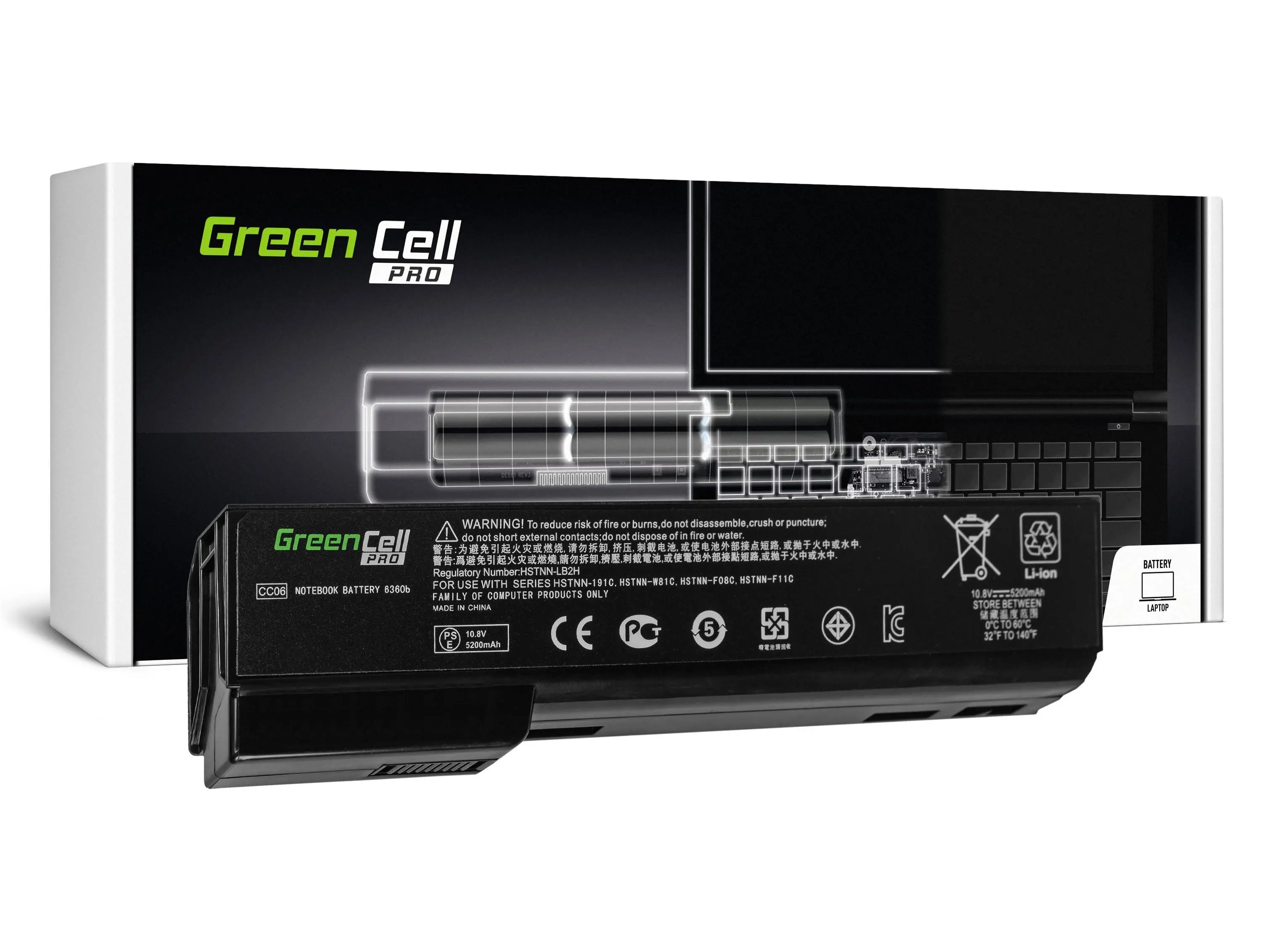 Bateria do laptopa Green Cell Pro HP50PRO HP
