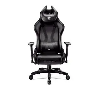 Diablo Chairs X-Horn 2.0 Normal Size Gamingowy do 160kg Skóra ECO Czarny - Kup na Raty - RRSO 0%
