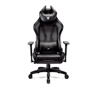 Fotel Diablo Chairs X-Horn 2.0 Normal Size Gamingowy do 160kg Skóra ECO Czarny