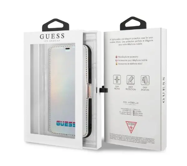 Guess GUFLBKN58BLD do iPhone 11 Pro Srebrny