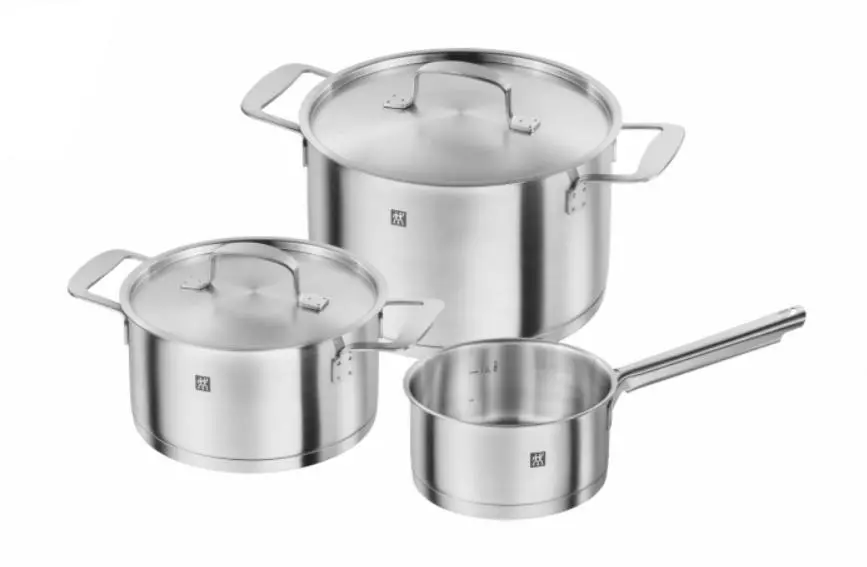 Zestaw garnków Zwilling Base 66380-000-0 Indukcja Stal nierdzewna 5 elementów