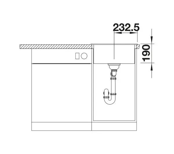 Blanco DALAGO 45 517160 Granitowy Biały - Kup na Raty - RRSO 0%