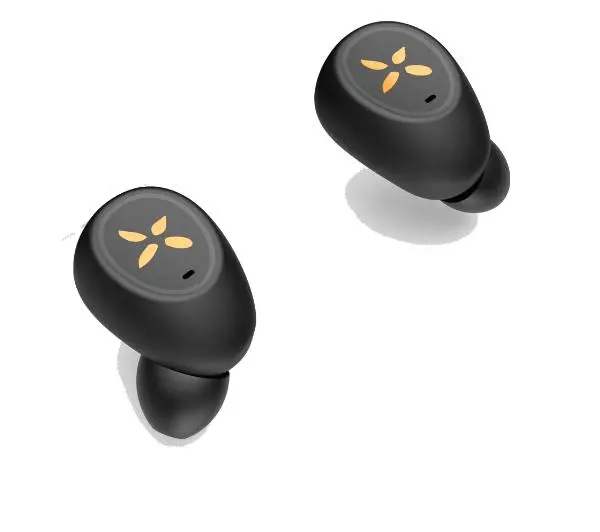 Klipsch S1 True Wireless Dokanałowe Bluetooth 5.0 Czarny