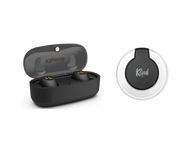 Klipsch S1 True Wireless Dokanałowe Bluetooth 5.0 Czarny