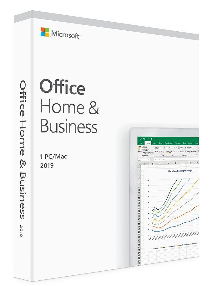 Microsoft Office Home & Business 2019 Eng Box