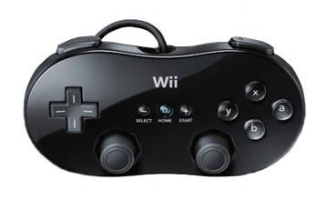 Pad Nintendo Wii Classic Controller Black