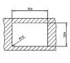 Zlewozmywak Teka ZENIT RS15 1B 1D 78 L CN Komora z prawej strony Stalowy Inox