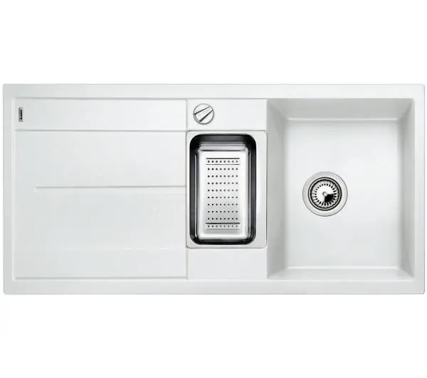 Zlewozmywaki kuchenne - Blanco METRA 6S 513046 Granitowy Biały