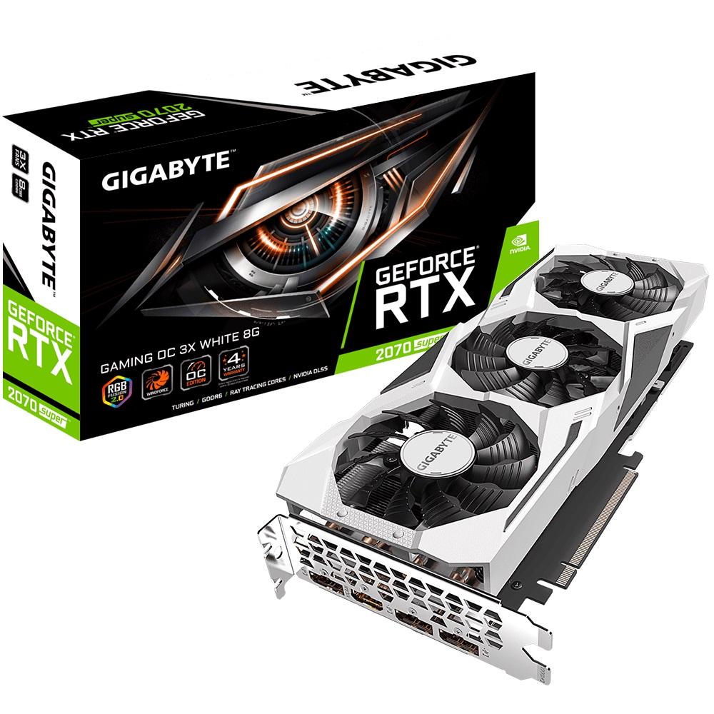 Gigabyte GeForce RTX 2070 SUPER Gaming OC 3X White 8GB GDDR6 256bit
