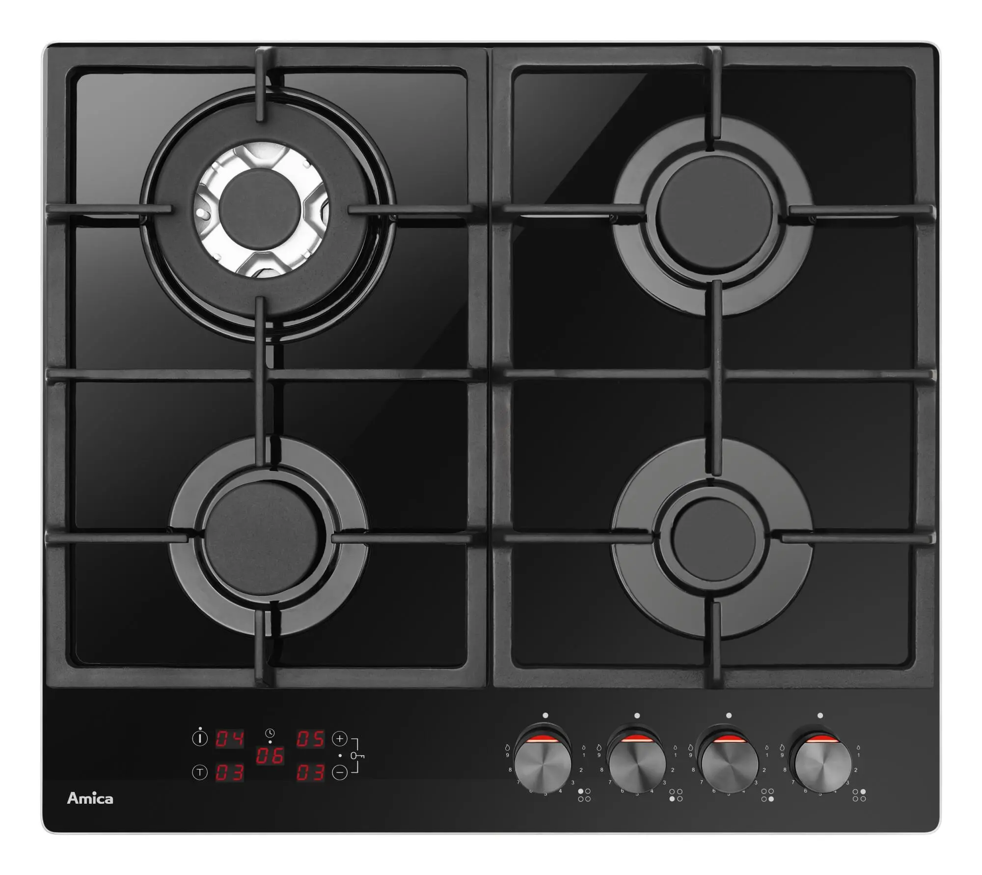 Płyta gazowa Amica PGCA6101APFTB 59cm